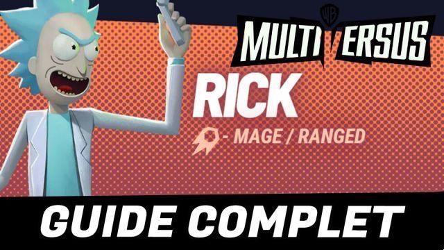 Guía Rick Multiversus, todos los movimientos y combos