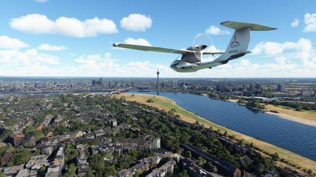 Primera actualización gratuita de la ciudad en Microsoft Flight Simulator