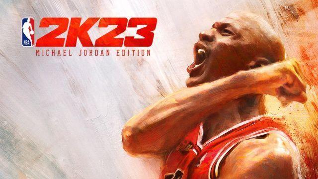 Michael Jordan en la portada de las ediciones especiales de NBA 2K23