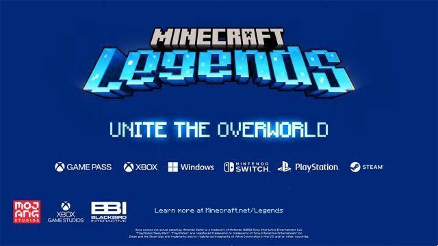 Minecraft Legends svelato all'Xbox Games Showcase