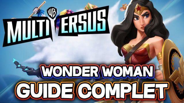 Guía de WonderWoman Multiversus, todos los movimientos y combos