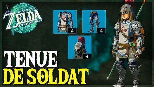 La tenue de Soldier dans Zelda: Tears of the Kingdom