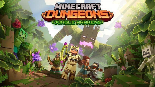 Minecraft Dungeons: informazioni e data del DLC Jungle Awakens
