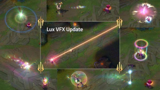 LoL: efectos visuales actualizados para Lux