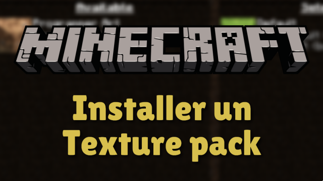 Minecraft: Installer un Pack de texturas, paquete de recursos 2022