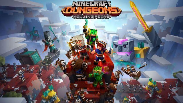 Minecraft Dungeons: Información y fecha del DLC Howling Peaks